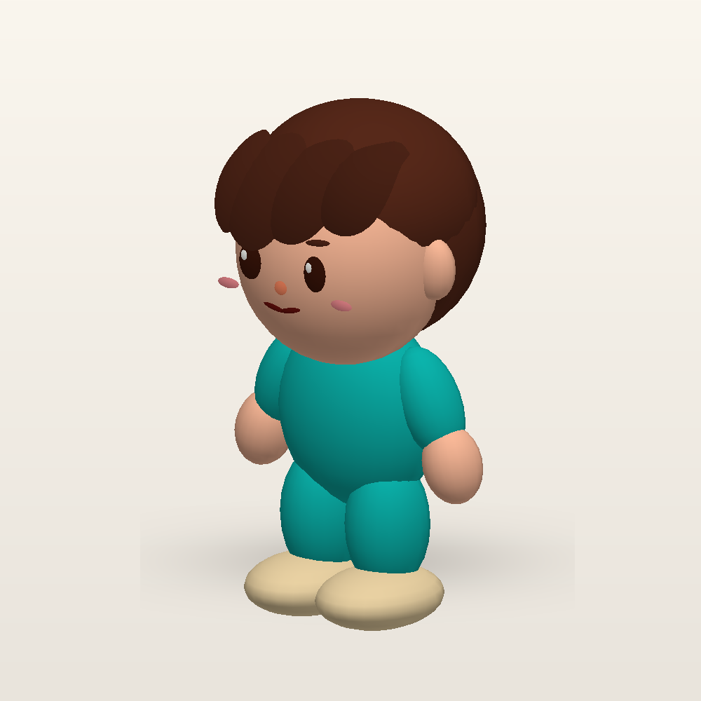 A friendly toy-like Busmello passenger